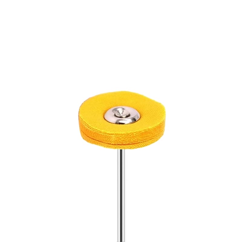 Pointe montée en Chiffon Jaune