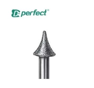 Fraise Diamantée Chapeau Chinois pour Turbine -perfect